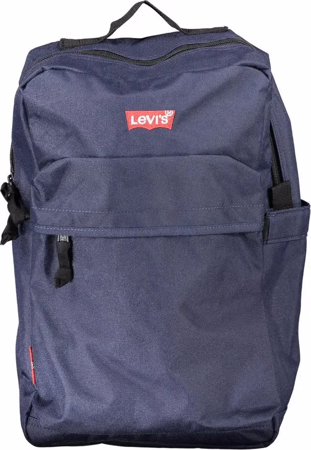 Blue Polyester Backpack