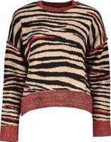 Rosso Polyester Women Sweater Turtleneck 1