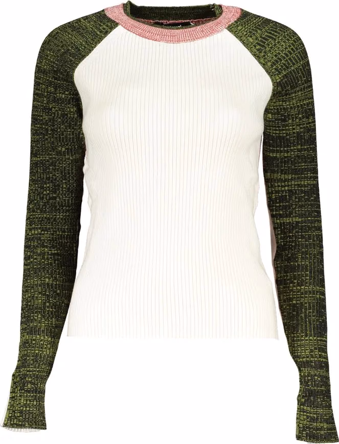 White Viscose Women Sweater