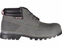 Gray Polyester Mens Boot 1