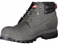 Gray Polyester Mens Boot 3