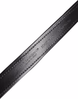 Black Sequin Embellished Metal Buckle Belt 4