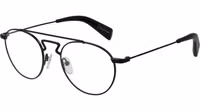 Black Metal Glasses (Frames) 1