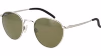 Silver Metal Sunglasses 1