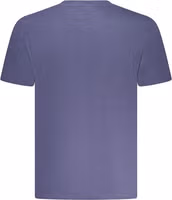 Blue Cotton Men's T-Shirt 2