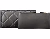 Black Polyethylene Women Wallet 3