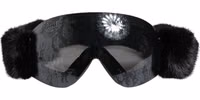 Black Bi0759 Lace Mirrored Ski Goggles Mask Sunglasses 1