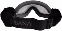 Black Bi0759 Lace Mirrored Ski Goggles Mask Sunglasses 3