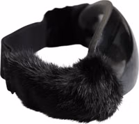 Black Bi0759 Lace Mirrored Ski Goggles Mask Sunglasses 4