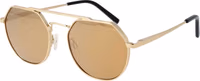 Gold Metal Sunglasses 1