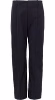 Navy Blue Cotton Casual Pants 1