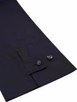 Navy Blue Cotton Casual Pants 4