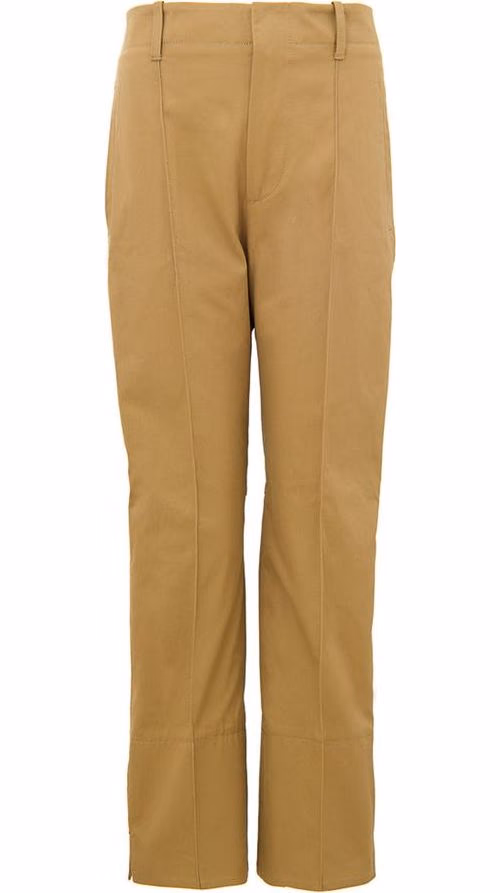 Beige Cotton Pant