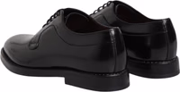 Black Calf Leather Lace Up Dress Derby Shoes 4