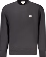 Black Cotton Men Sweatshirt 1