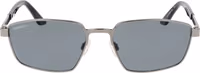 Gray Metal Sunglasses 2