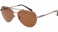 Brown Metal Sunglasses 1