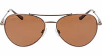 Brown Metal Sunglasses 2