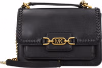 Black Leather Shoulder Bag 1