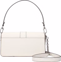 White Leather Handbag 3