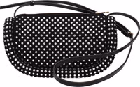 Black Leather Crossbody Bag 3