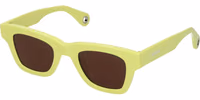 Yellow Acetate Sunglasses 1