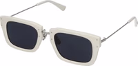 White Acetate Sunglasses 1