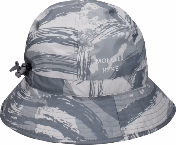 Gray Polyester Bucket Hat