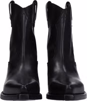 Black Leather Ankle Boots 3