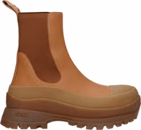 Brown Leather Ankle Boots 1