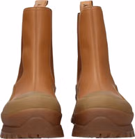 Brown Leather Ankle Boots 3