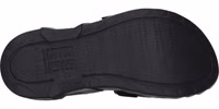 Black Fabric Slippers 5