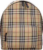 Beige Fabric Backpack 1