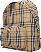 Beige Fabric Backpack 2