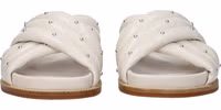 Beige Leather Slippers 3