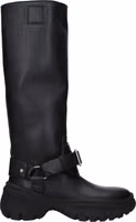 Black Leather Boots 1