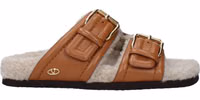 Brown Leather Slippers 1