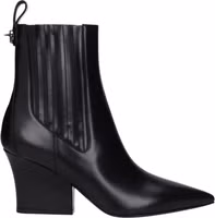 Black Leather Ankle Boots 1