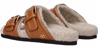 Brown Leather Slippers 4