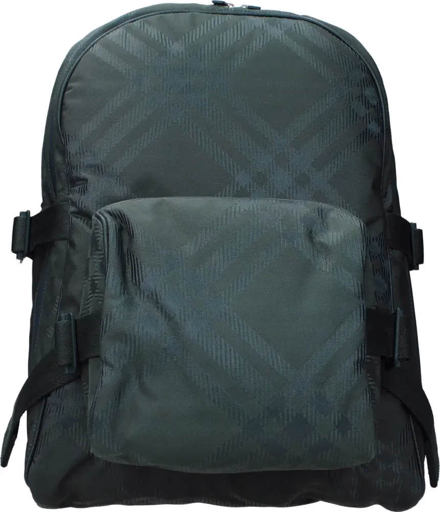 Green Fabric Backpack