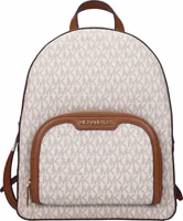 Beige Fabric Backpack 1
