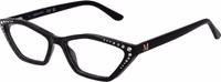 Black Plastic Glasses (Frames) 1