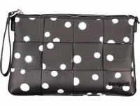 Black Polyurethane Women Bag 1