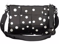 Black Polyurethane Women Bag 3
