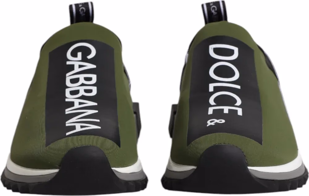 Green Logo Low Top Sorrento Men Sneakers Shoes