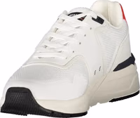 White Polyester Men's Sneaker 3