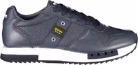Blue Polyurethane Men's Sneaker 1