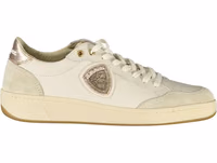 White Leather Women Sneaker 1