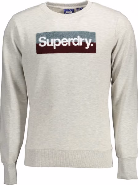 Grigio Cotton Men Sweatshirt