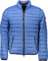 Blue Nylon Men's Jacket 1